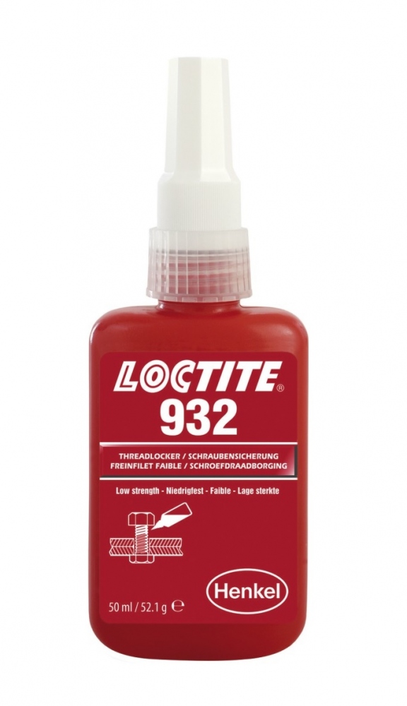 Loctite 932 x 50ml Very Low Strength Threadlocking Adhesive